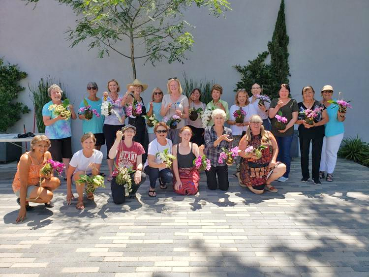 Westerlay Orchids Donates Kokedama Class Proceeds to Carpinteria Arts Center
